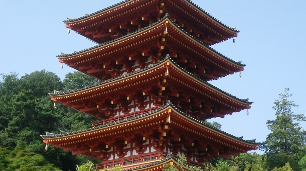 高幡不動尊の五重塔（東京・日野）