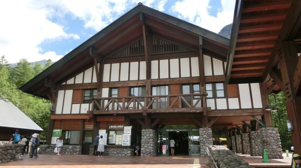 上高地バスターミナルの建物